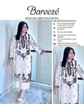 2 Pcs Women's Unstitched Embroidered Suit