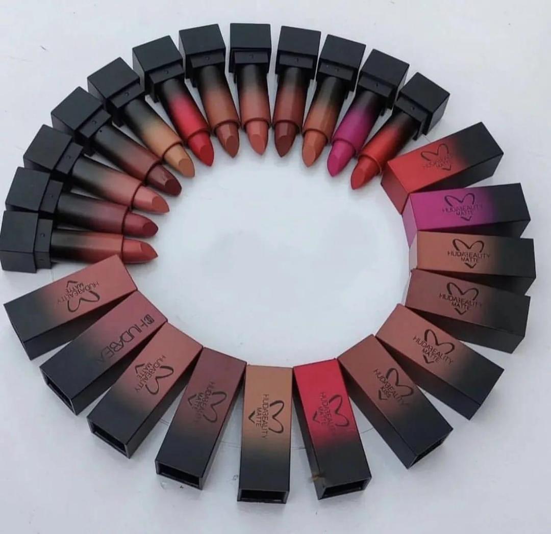 6 Pcs Matte Finish Cream Lipstick Set