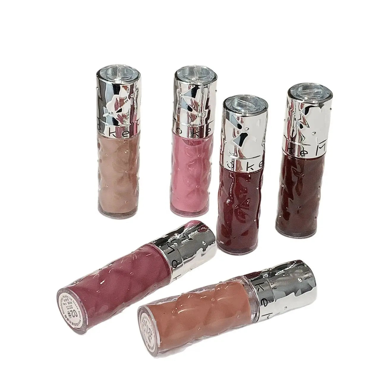 Kekemood Moisturizing Nude Lip Gloss, Water-Glossy Mirror Lipstick, Low-Saturation Natural Look, Brightening, Affordable Glass Lip Mud in Nude Color