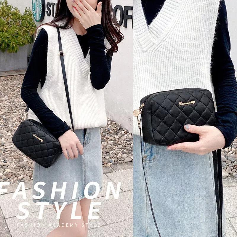 Chic Girl's PU Leather Embroidered Shoulder Bag, C-AR-2