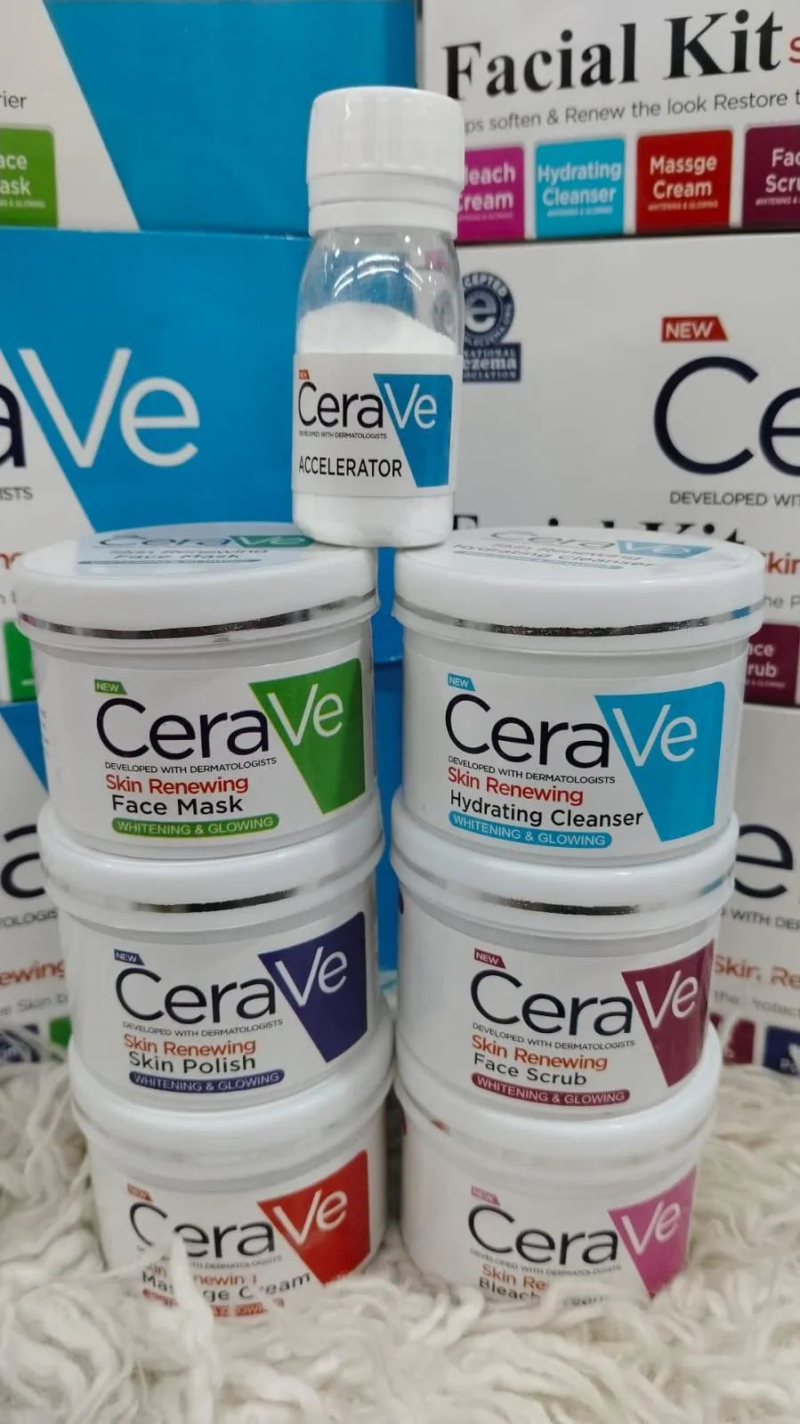 CeraVe Whitening Facial Kit 7-Piece Brightening Set 200g