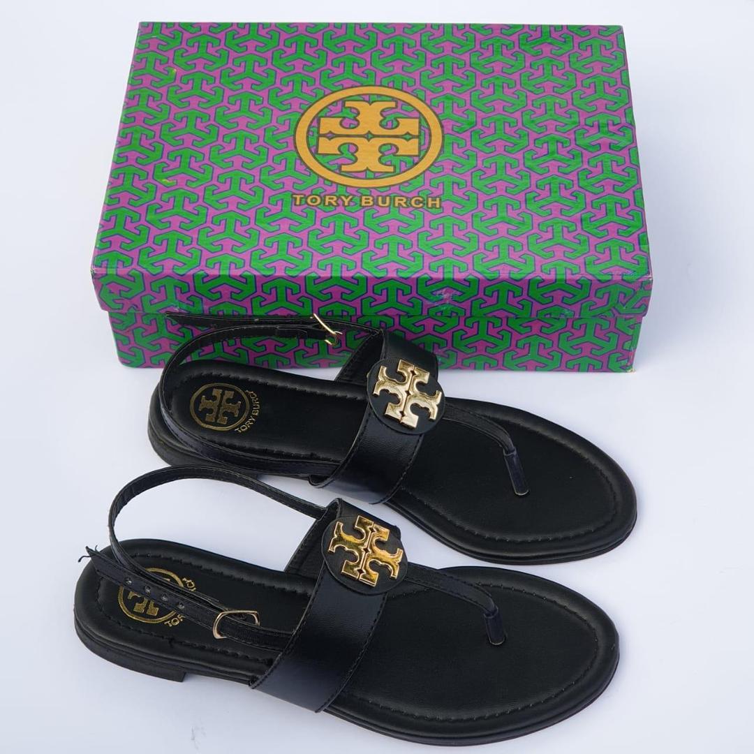 Tory Burch Brown Leather Sandals Size 7