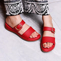 Women's Synthetic Leather Medicated Soft Chappal