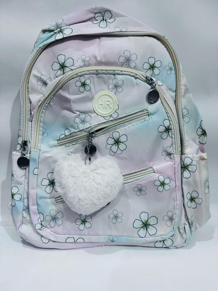 Girls Parachute Backpack with Panda Bunny Design