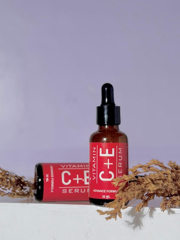 Nirvana Botanics Vitamin C + E Serum – Ml 15 | Anti Acne & Glowing Serum Vitamin C + E