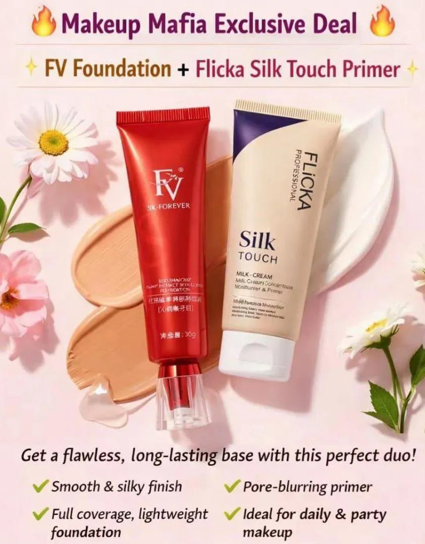 FV Foundation + Flicka Primer Duo 100ml Multicolor