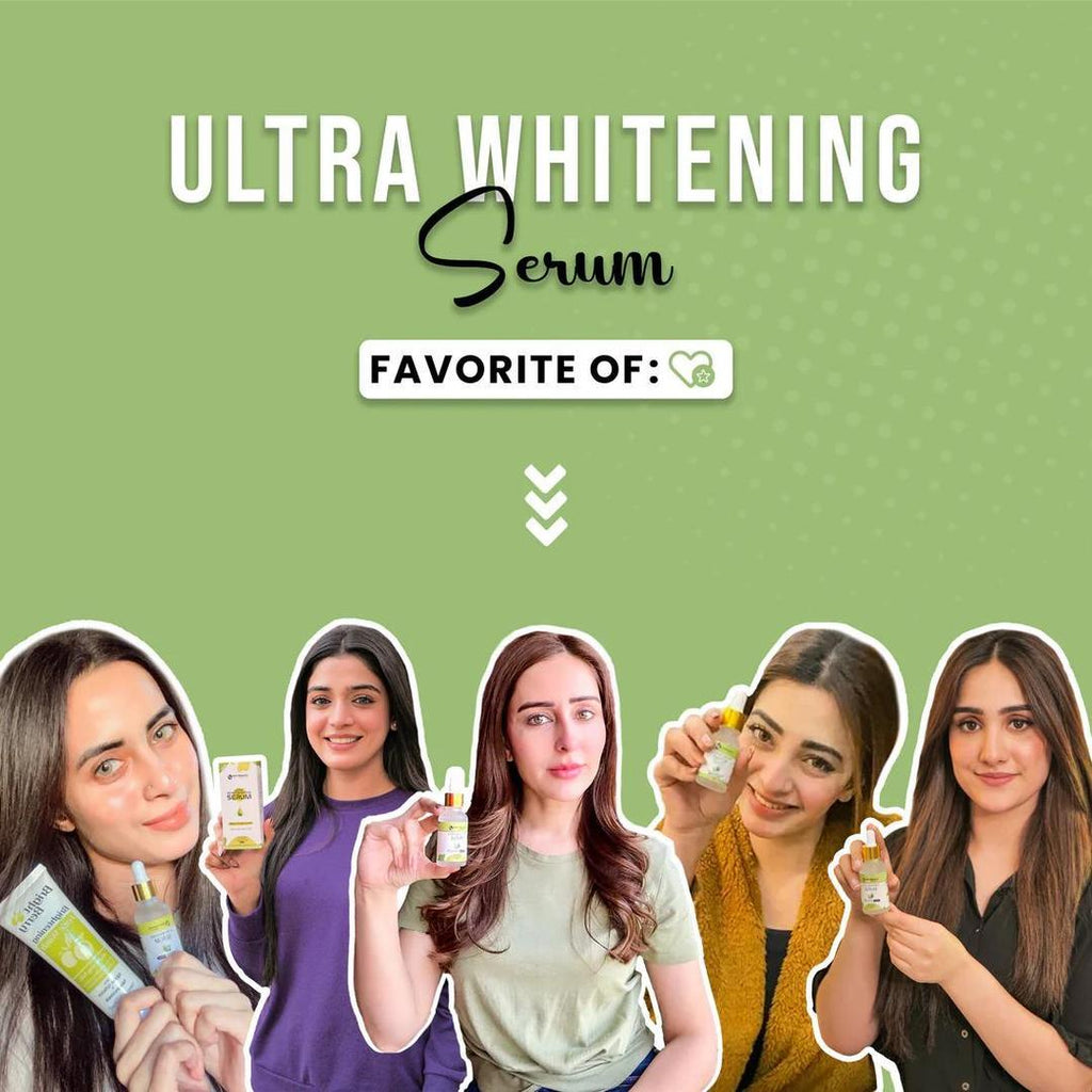 Ultra Whitening Serum: Skin Brightening & Dark Spots Removal Face Serum (30ml)