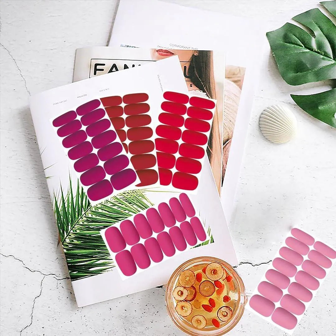 96 Pcs Nail Shaper Fake Nails - Multicolor ABS Plastic for Endless Creativity