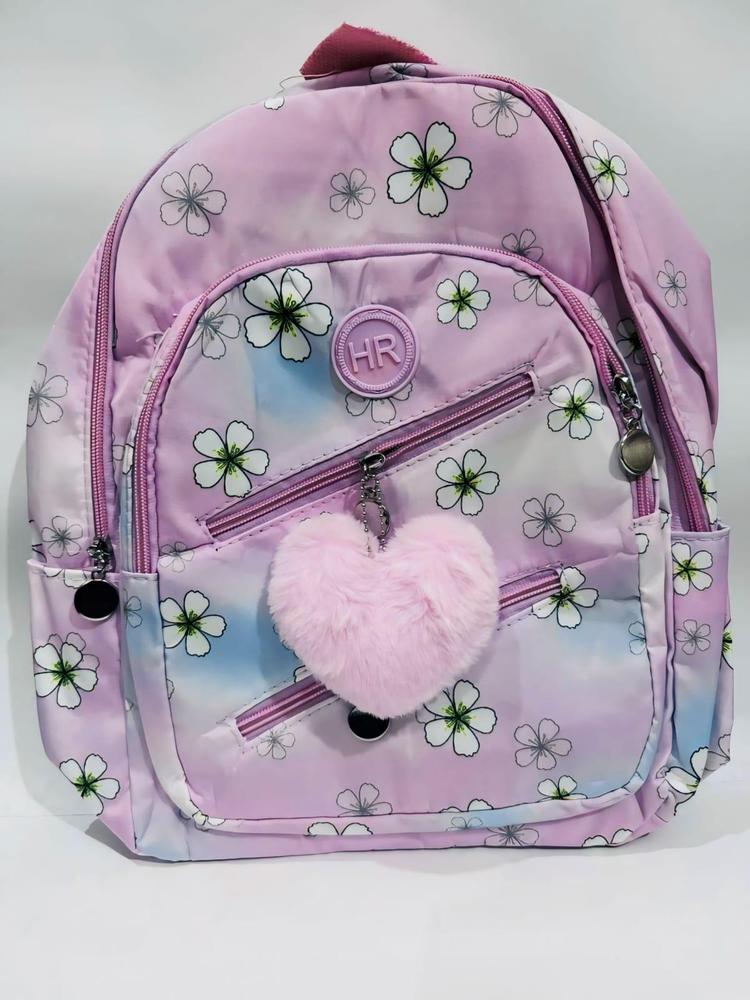 Girls Parachute Backpack with Panda Bunny Design