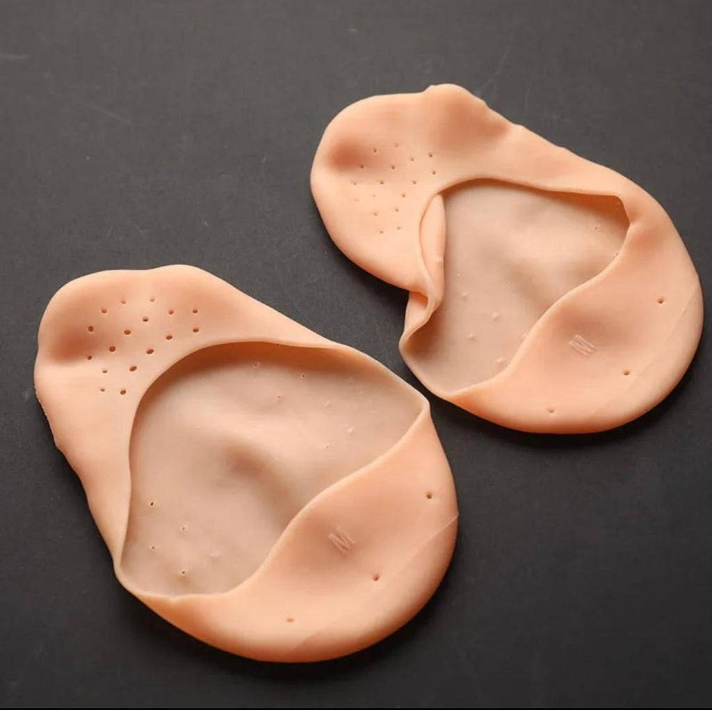 Moisturizing Gel Socks for Dead Skin Removal - 1 Pair Peach Color
