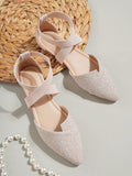 Fall/Winter Mary Jane Rubber Band Ballet Flats For Women