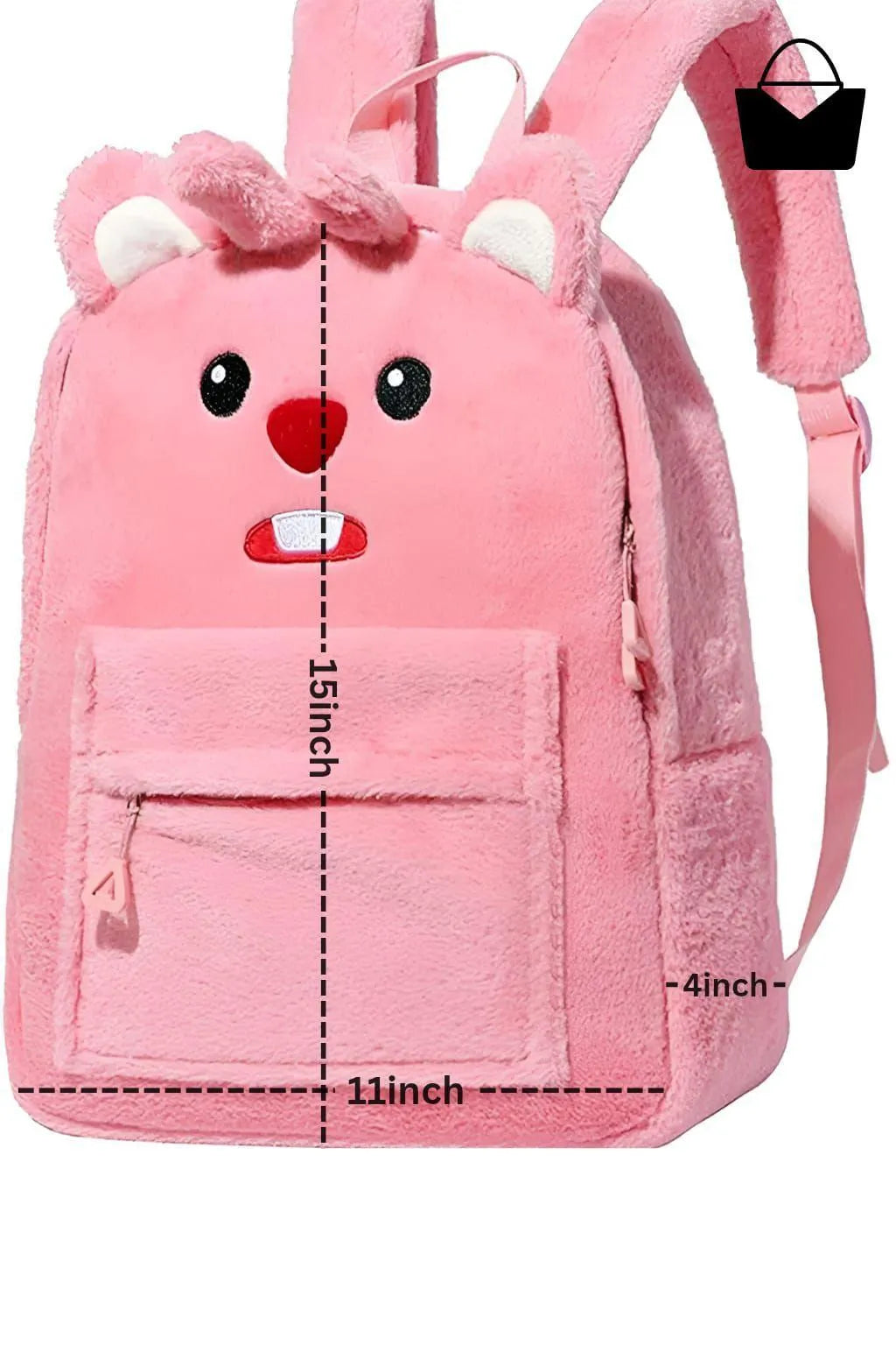 Pink Unicorn Backpack for Girls School Travel