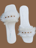 Stylish Women's Casual PVC Flats - Available in 6 Sizes (6 Pcs)