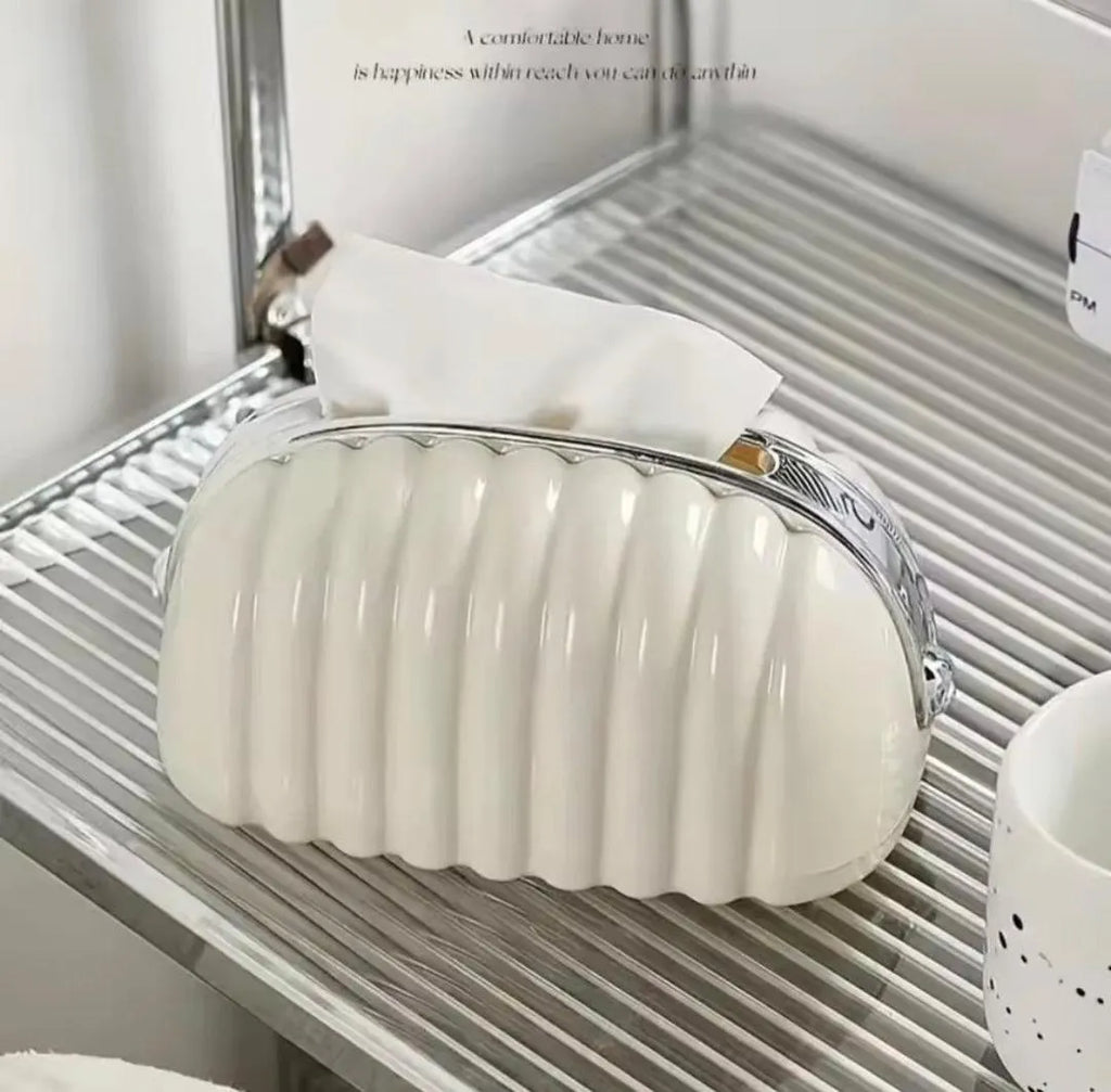 Shell Tissue Box, 3 PCs