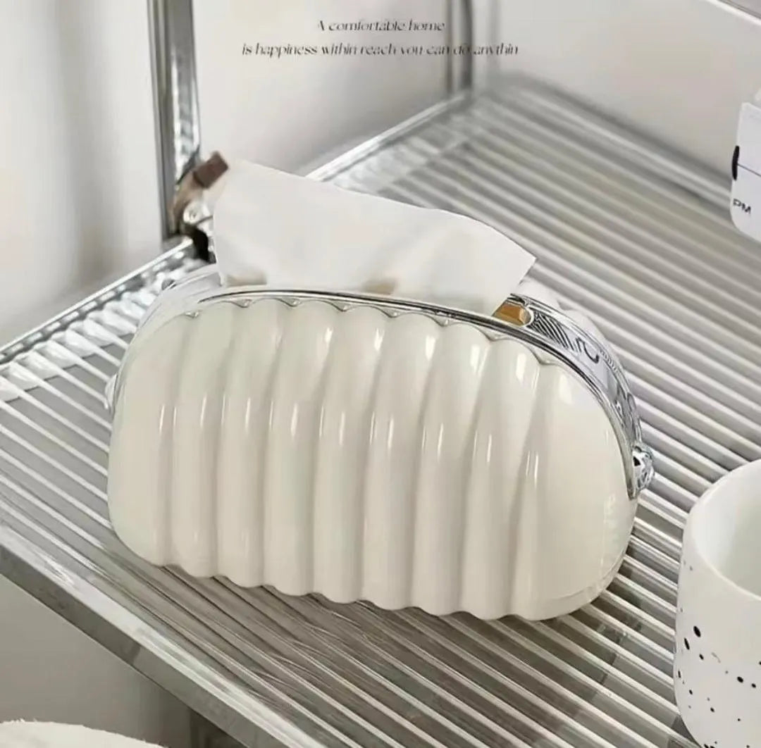 Shell Tissue Box, 3 PCs