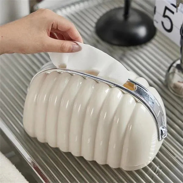 Shell Tissue Box, 3 PCs