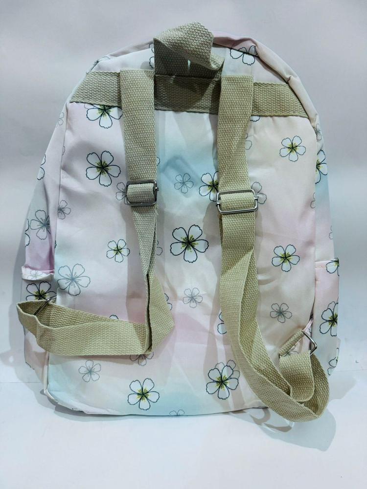 Girls Parachute Backpack with Panda Bunny Design