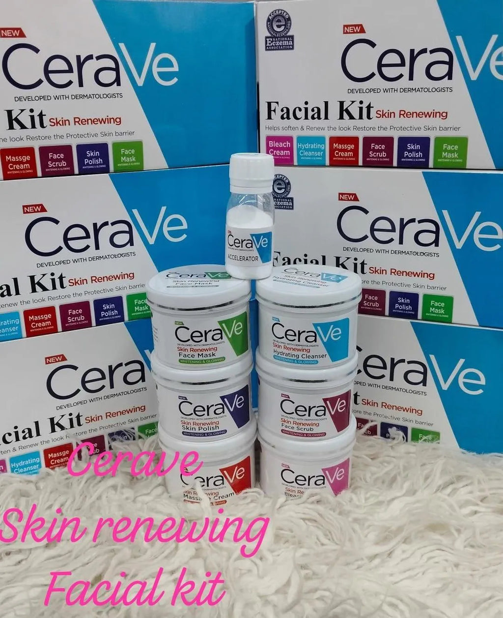 CeraVe Whitening Facial Kit 7-Piece Brightening Set 200g