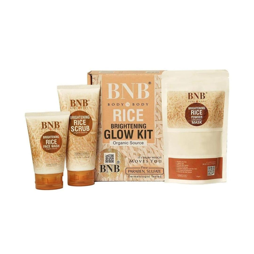 Brightening Rice Facial Kit: Exfoliate, Hydrate, and Illuminate Your Skin