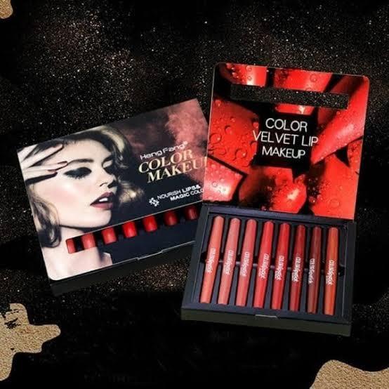 2 In 1 Lipstick And Lipliner, Pack Of 8