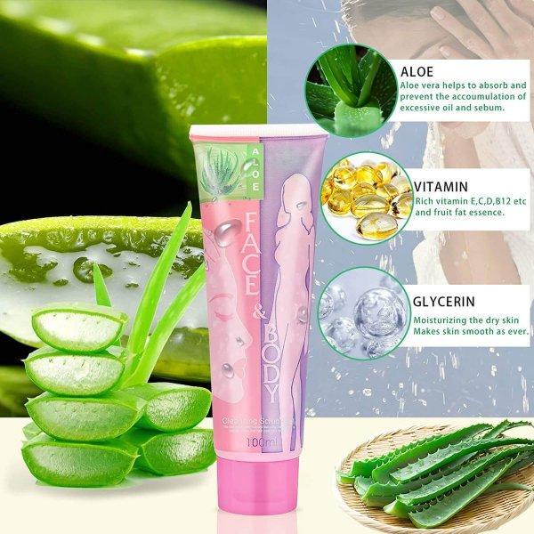 Face & Body Scrubbing Gel, 100ml