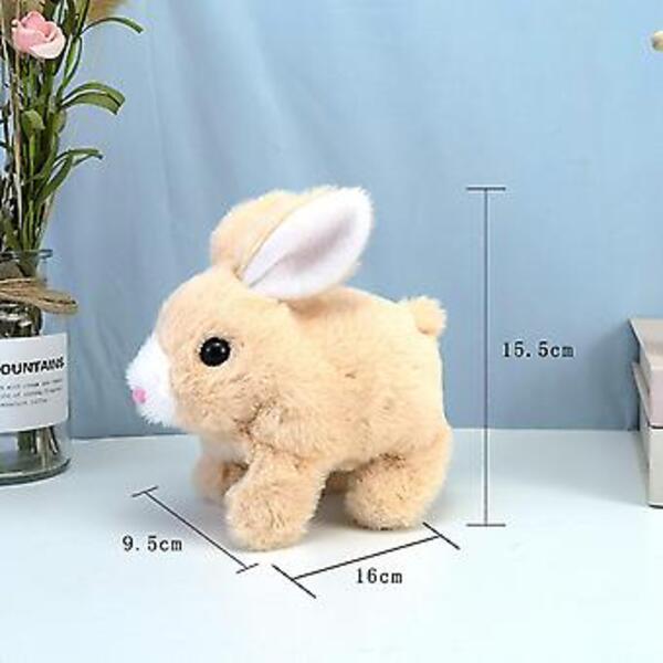 Plush Walking Rabbit Toy for Kids 3 Colors