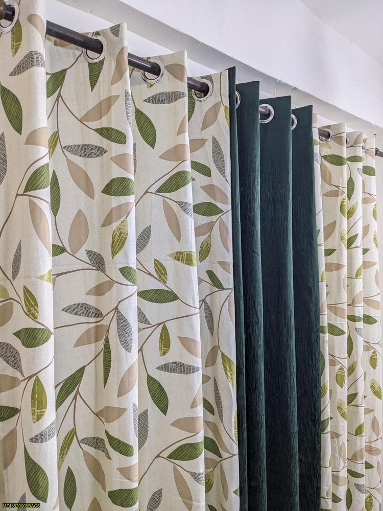 Cotton Curtains 90x52 Inch Pakistan