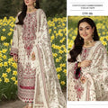 3 Pcs Women's Unstitched Embroidered Suit