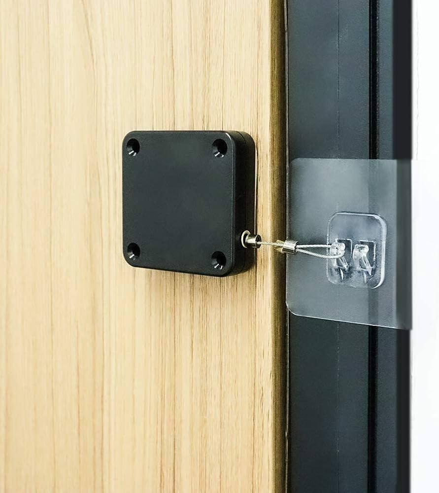 Versatile Door Stopper - 2 Pcs Affordable and Effective Solution in White