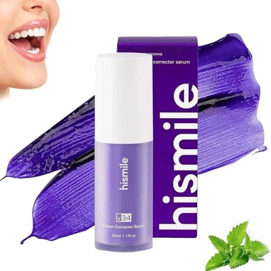 Teeth Whitening V34 Colour Corrector Serum - Purple Toothpaste