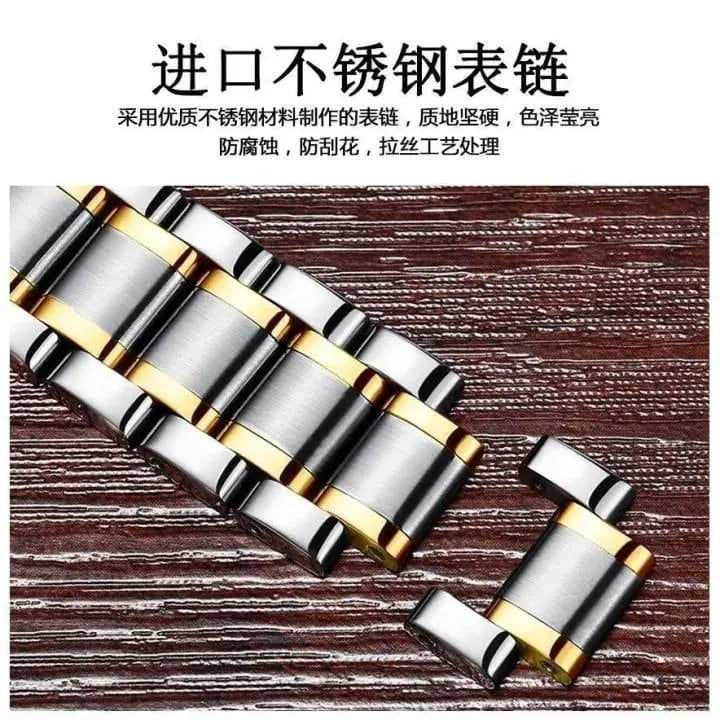 Stainless Steel Two Tone Imported Unraion Branded Watch 