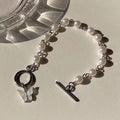 Trendy Butterfly Design  Pearl Bracelet