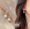Golden Flower Earrings for Women, Lightweight & Durable