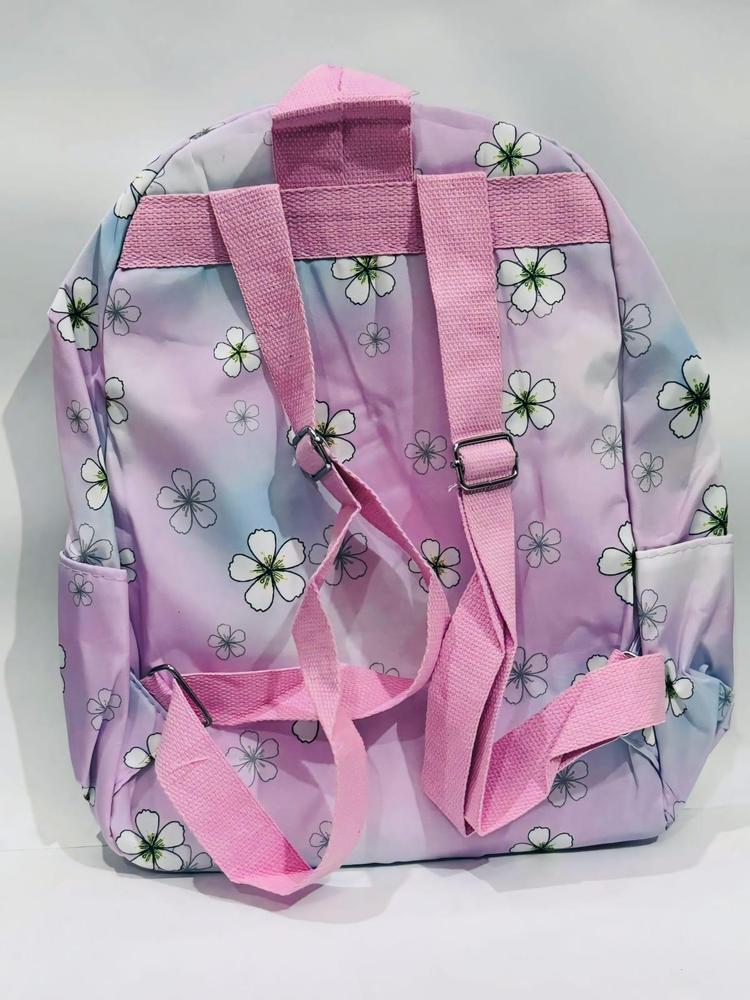 Girls Parachute Backpack with Panda Bunny Design