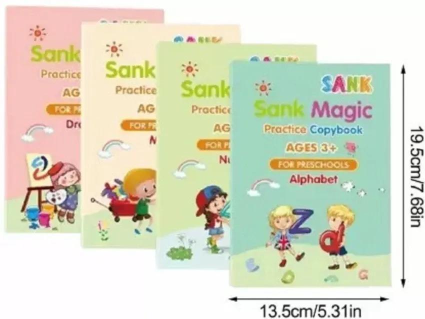 Sank Magic Tracing Workbook- 4 Pcs Set