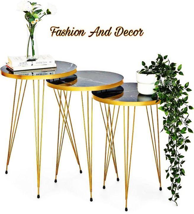 3 Pcs Coffee Table Set