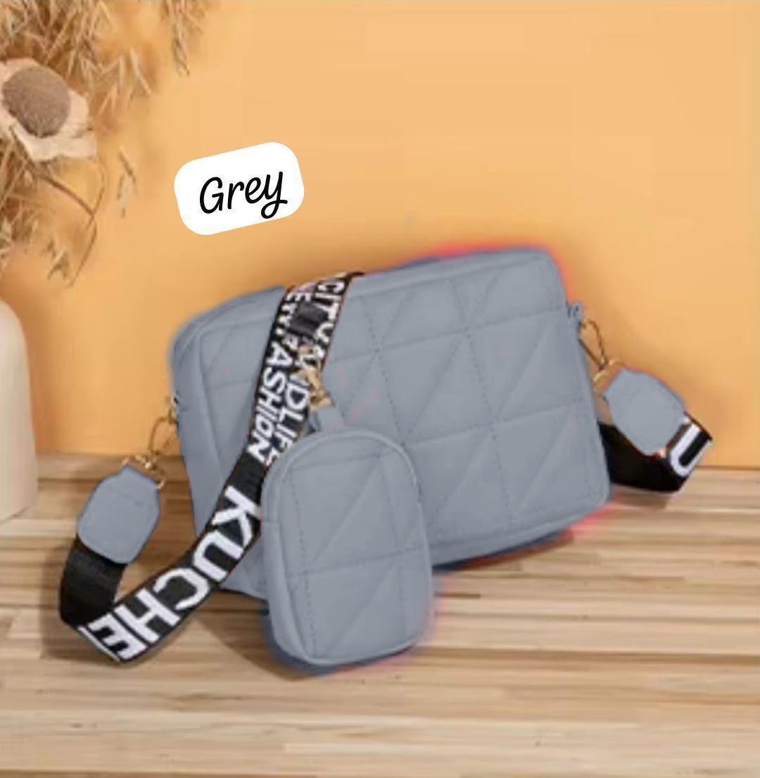Stylish Girl's Multicolor Crossbody Bag - 1 Pc