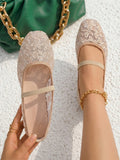 planare Women's Fashion Elegant, Cute Ballet Shoes, Ballet Shoes Women's Shoes, Mules, Women's Beach Shoes, Women's Vacation Shoes, Mesh Mary Jane Shoes